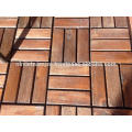 Wood Deck Tiles: Checker Patterns, Straight Patterns are Ready for Orders